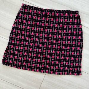 TAIL Medium pink/black golf skirt